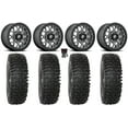 thumbnail image 1 of Fuel Tech Beadlock 15" Wheels Gm 32" RC500S Sticky Tires Can-Am Maverick X3 / Honda Pioneer 1000 / Talon, 1 of 4