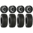 thumbnail image 1 of Fuel Tech Beadlock Black 15" Wheels 30" XC450 Tires Polaris RZR XP 1000 / PRO XP / Ranger XP 900/1000, 1 of 4