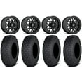 thumbnail image 1 of Fuel Tech Beadlock Black 15" Wheels 33" Coyote Tires Can-Am Commander Maverick Renegade Outlander Defender, 1 of 4