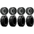 thumbnail image 1 of Fuel Tech Beadlock Black 15" Wheels 35" Carnivore Tires Can-Am Commander Maverick Renegade Outlander Defender, 1 of 4
