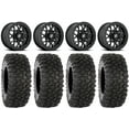 thumbnail image 1 of Fuel Tech Beadlock Black 15" Wheels 35" XC450 Tires Polaris RZR XP 1000 / PRO XP / Ranger XP 900/1000, 1 of 4