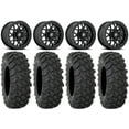 thumbnail image 1 of Fuel Tech Beadlock Black 15" Wheels 37" XTR370 Tires Sportsman RZR Ranger, 1 of 4