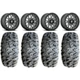 thumbnail image 1 of Fuel Tech Beadlock Gm 15" Wheels 28" MotoClaw Tires Sportsman RZR Ranger, 1 of 4