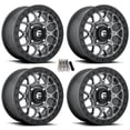 thumbnail image 1 of Fuel Tech Beadlock UTV Wheels Gunmetal 15x7/15x10 Polaris RZR 1000 XP / Ranger XP 900/1000, 1 of 4