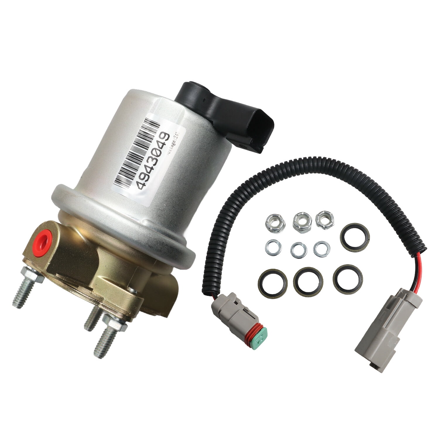 Fuel Transfer Pump ＆ Accessory 24V for Cummins QSB5.9 6B 5.9L 4943049 ...