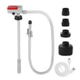 thumbnail image 1 of Fuel Transfer Pump with Auto-stop Sensor and 4 Tank Adapter,3.2GPM 51"Hose Transfer Pump Battery-Powered Portable Liquid Pump with Nozzle for Gasoline & Diesel Oil, 1 of 9