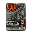 thumbnail image 1 of Fuel Helmets Non Riding Emergency Rain Gear, Jacket and Pants, Black, Size: Adult Large, 1 of 5