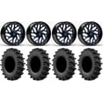 thumbnail image 1 of Fuel Triton 24" Wheels Blue 50" MotoSlayer Tires Polaris RZR XP 1000 / PRO XP / Ranger XP 900/1000, 1 of 4