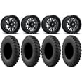 thumbnail image 1 of Fuel Triton Black 16" Wheels 30" MotoRally Tires Polaris RZR XP 1000 / PRO XP / Ranger XP 900/1000, 1 of 4