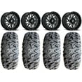 thumbnail image 1 of Fuel Triton Black 16" Wheels 32" MotoClaw Tires Sportsman RZR Ranger, 1 of 4