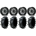 thumbnail image 1 of Fuel Triton Black 18" Wheels 33" Interforce 628 Tires Can-Am Maverick X3 / Honda Pioneer 1000 / Talon, 1 of 4