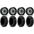 thumbnail image 1 of Fuel Triton Black 20" Wheels 34" Moto MTC Tires Sportsman RZR Ranger, 1 of 4