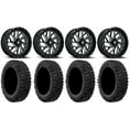 thumbnail image 1 of Fuel Triton Black 20" Wheels 35" MotoClaw Tires Can-Am Maverick X3 / Honda Pioneer 1000 / Talon, 1 of 4