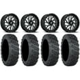 thumbnail image 1 of Fuel Triton Black 20" Wheels 35" Versa Cross V3 Tires Polaris RZR XP 1000 / PRO XP / Ranger XP 900/1000, 1 of 4