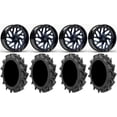 thumbnail image 1 of Fuel Triton Blue 22" Wheels 37" MotoHavok Tires Kawasaki Teryx Mule, 1 of 4