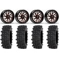 thumbnail image 1 of Fuel Triton Orange 22" Wheels 37" ACP Tires Sportsman RZR Ranger, 1 of 4