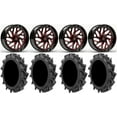 thumbnail image 1 of Fuel Triton Red 20" Wheels 35" MotoHavok Tires Polaris RZR XP 1000 / PRO XP / Ranger XP 900/1000, 1 of 4