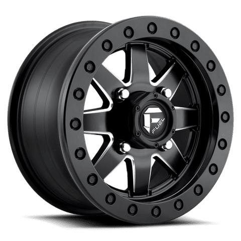 Fuel UTV Aluminum Rim D938 MAVERICK BL – OFF ROAD ONLY 15X7in Matte Black Milled Finish, D9381570A544 Simolary simolary.com