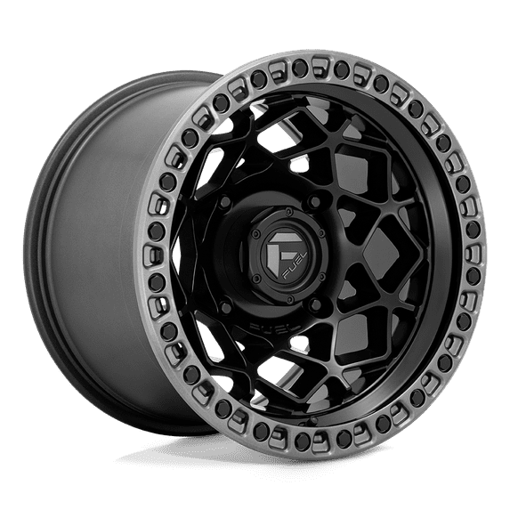 Fuel UTV Cast Aluminum Rim D783 15X7 4X137 M-BLK GMTL-RING 10MM, D7831570A643