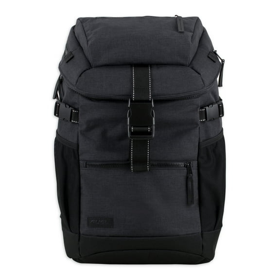 Fuel Unisex Barrier Backpack with Insulated Top Pocket, Black
