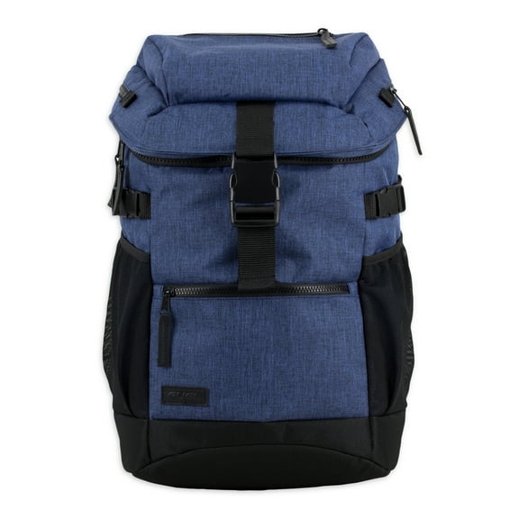 Fuel Unisex Barrier Backpack with Insulated Top Pocket, Blue
