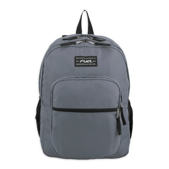 Fuel Unisex Legacy Deluxe Classic Backpack, Gray