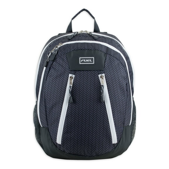 Fuel Unisex Men's and Women's Action 18" Laptop Backpack, Linear Print