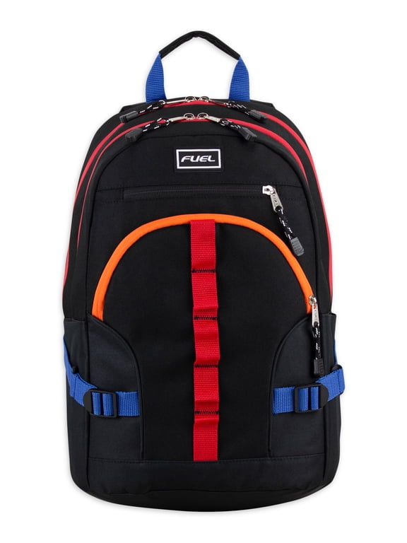 Unisex Multipocket Dynamic Active Backpack, Black
