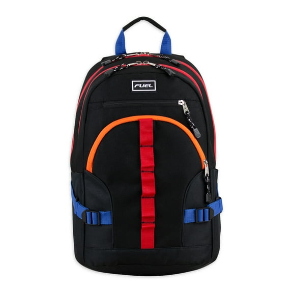 Fuel Unisex Multipocket Dynamic Active Backpack, Black