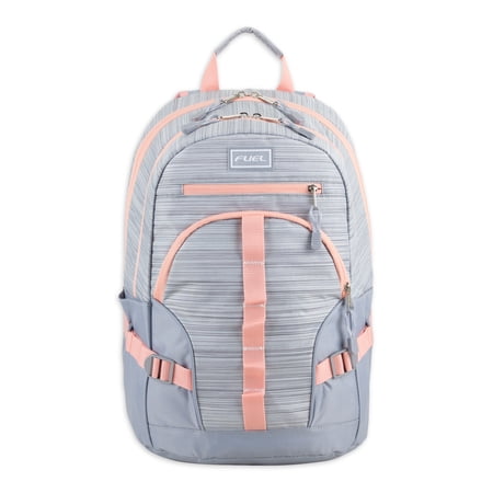 Fuel Unisex Multipocket Dynamic Active Backpack, Gray Heather