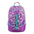 thumbnail image 1 of Fuel Unisex Multipocket Dynamic Active Backpack, Purple Butterfly Print, 1 of 7