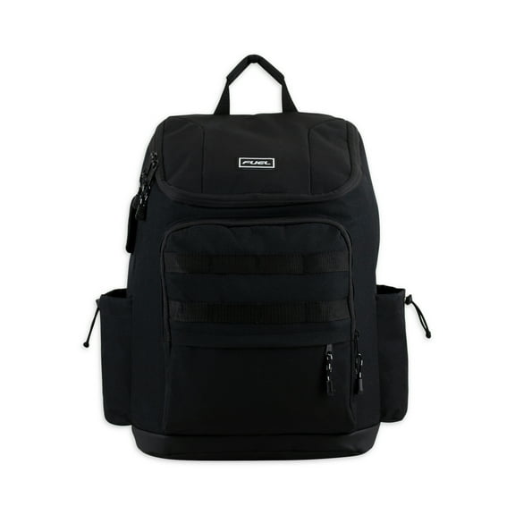 Fuel Unisex Outdoor Cargo Top Loading Backpack, Black
