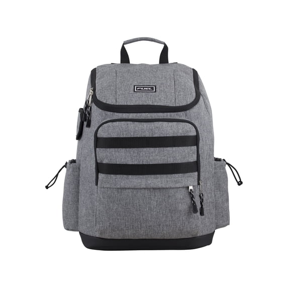 Fuel Unisex Outdoor Cargo Top Loading Backpack, Mid Gray
