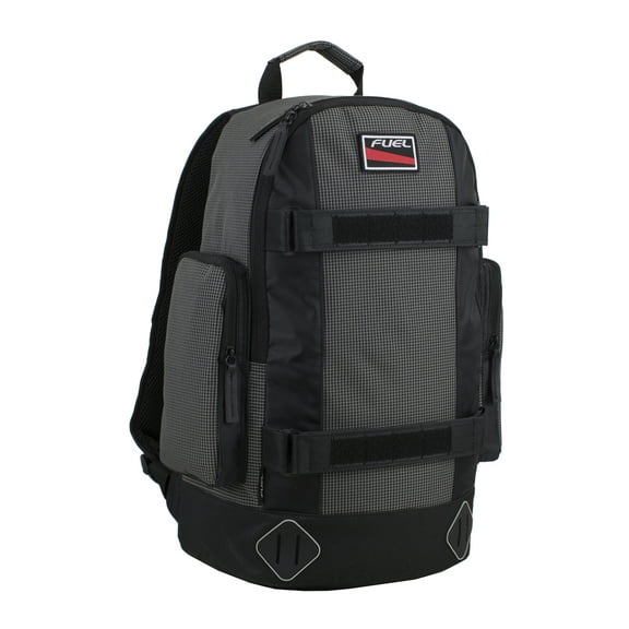 Fuel Unisex Pro Skater Backpack, Gray