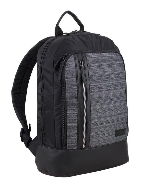 Unisex Stylish Slender Backpack, Black