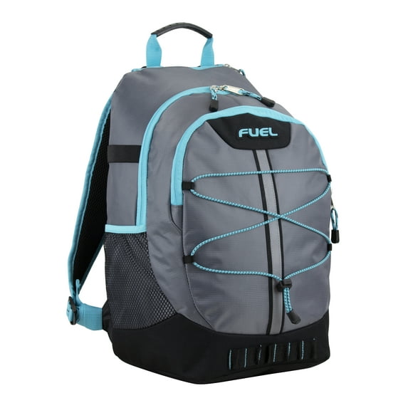 Fuel Unisex Terrain Athleisure Backpack, Gray Flannel