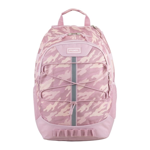 Fuel Unisex Terrain Athleisure Backpack, Pink Camouflage