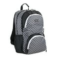 thumbnail image 1 of Fuel Unisex Valiant Backpack, Black White Checkered, 1 of 6