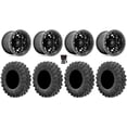 thumbnail image 1 of Fuel Unit 15" Wheels Black 30" MotoRavage Tires Can-Am Commander Maverick Renegade Outlander Defender, 1 of 4