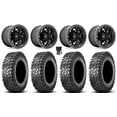thumbnail image 1 of Fuel Unit 15" Wheels Black 32" Predator Tires Kawasaki Teryx Mule, 1 of 4