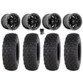 thumbnail image 1 of Fuel Unit 15" Wheels Black 33" Chicane DS Tires Can-Am Commander Maverick Renegade Outlander Defender, 1 of 4