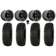 thumbnail image 1 of Fuel Unit 15" Wheels Black 33" Roctane ST Tires Kawasaki Teryx Mule, 1 of 4