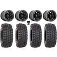 thumbnail image 1 of Fuel Unit 15" Wheels Black 33" XCR350 Tires Kawasaki Teryx Mule, 1 of 4