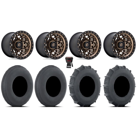 Fuel Unit 15" Wheels Bronze 33" Sand Series SS Tires Can-Am Commander Maverick Renegade Outlander Defender