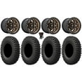 thumbnail image 1 of Fuel Unit 15" Wheels Bronze 35" MotoCrusher Tires Can-Am Maverick X3 / Honda Pioneer 1000 / Talon, 1 of 4