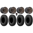 thumbnail image 1 of Fuel Unit 15" Wheels Bronze 35" MotoCrusher Tires Sportsman RZR Ranger, 1 of 4