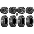 thumbnail image 1 of Fuel Unit 15" Wheels Gunmetal 32" Predator Tires Sportsman RZR Ranger, 1 of 4
