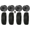 thumbnail image 1 of Fuel Unit 15" Wheels Gunmetal 32" Roctane ST Tires Sportsman RZR Ranger, 1 of 4