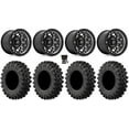 thumbnail image 1 of Fuel Unit 15" Wheels Gunmetal 37" MotoRavage XL Tires Kawasaki Teryx Mule, 1 of 4
