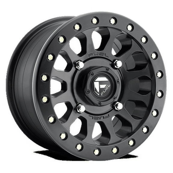 Fuel Utv D920 Vector Bl - Off Road Only 15X7 4X137 38Et 132Cb Matte Black Wheel